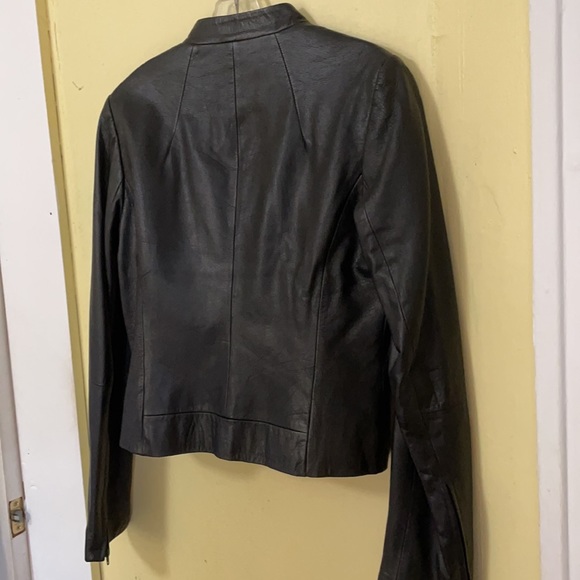 BCBG 100% Leather Jacket - Picture 4 of 4